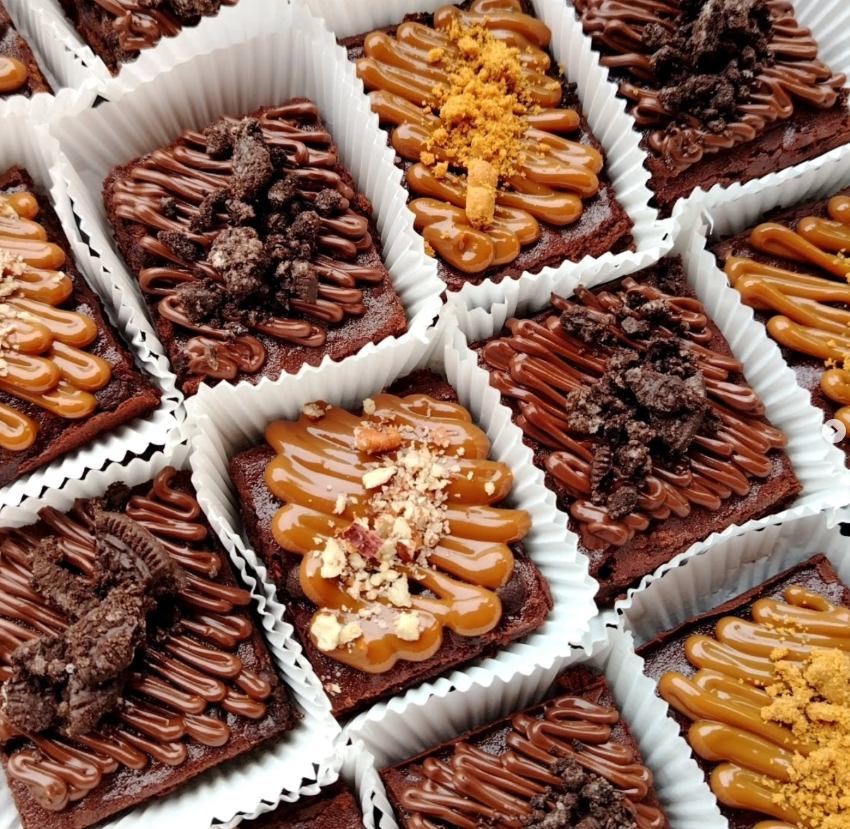 Box de brownies variados